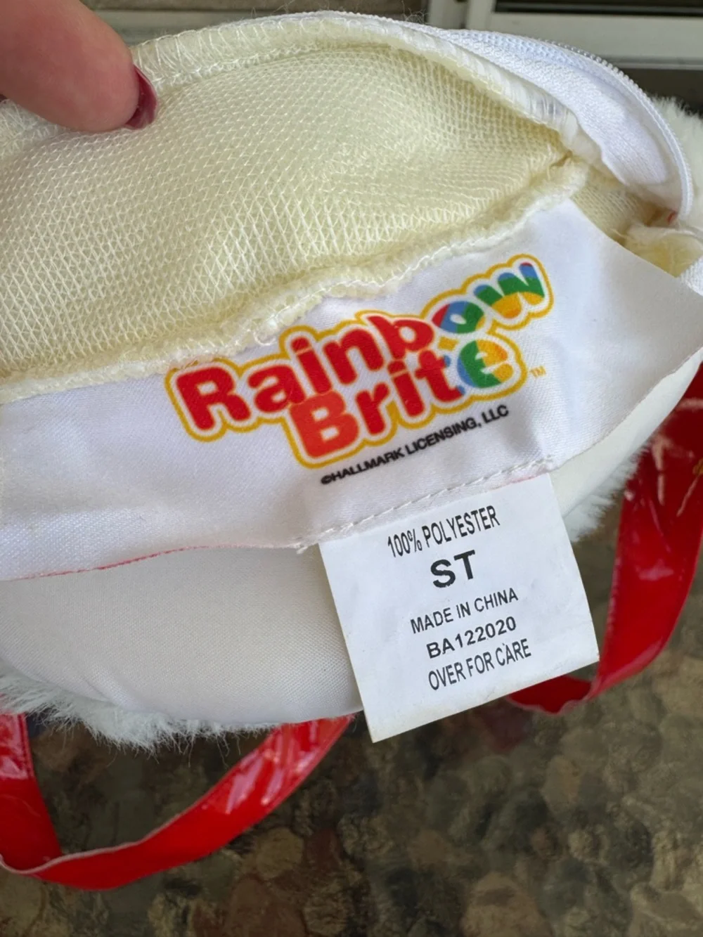 Rainbow Brite Sprite Twink Purse Zipper Crossbody Bag Hallmark